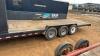 28ft. Flatbed Trailer with Cargo Box - 8