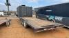 28ft. Flatbed Trailer with Cargo Box - 9