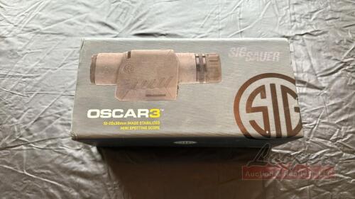 SIG Sauer Oscar three spotting scope