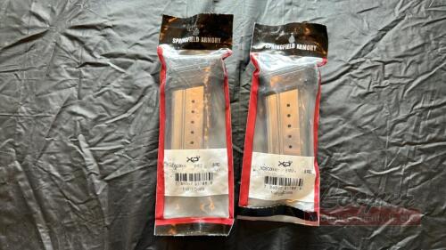 (2) Springfield armory XD magazines