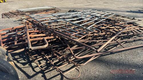 Gate and Panels w/ tractor tires