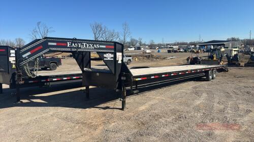 East Texas Trailers 40ft Flatbed Trailer