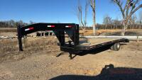 20ft Deckover Flatbed Trailer