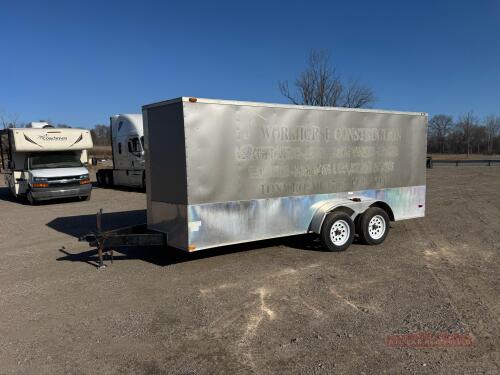 2008 Extreme 16ft x 7ft Cargo Trailer