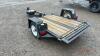 Tilt Top Trencher / Motorcycle Trailer - 7