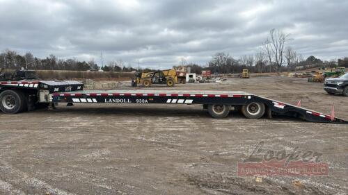 Landoll 930A 48 ft Hyrdrolic trailer