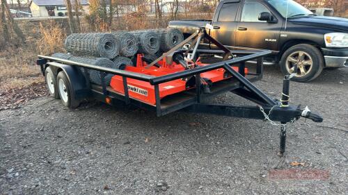 16ft Flatbed Utility Trailer